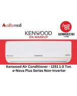 Kenwood Air Conditioner - 1251 1.0 Ton e-Nova Plus Series Non-Inverter (Installments) - QC