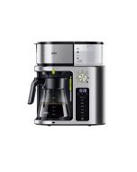 Braun MultiServe Coffee maker 1750W (KF 9170 SI) Stainless Steel Silver With Free Delivery On Installment By Spark Technologies.