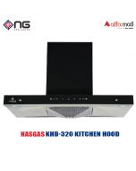 Nasgas KHD-320 Kitchen Hood 35.5 INCH Hand Sensor and Auto Cleaner Non Installments