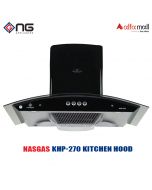 Nasgas KHP-270 Kitchen Hood 35inch Front Tempered Glass Non Installments