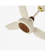  Khurshid King Model AC-DC Inverter Ceiling Fan 50Watt 2 Year Warranty-3 Months (0% Markup)-Dark Brown