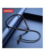 Original Lenovo HE05X Bluetooth Earphones Earphone Waterproof Earplugs HIFI Sound Magnetic Neckband Headset Sports Headphone - ON INSTALLMENT