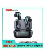 Original Lenovo XT82 TWS Wireless Earphones Bluetooth 5.1 Stereo Noise Reduction Bass Touch Control Long Battery Standby - ON INSTALLMENT -  ON INSTALLMENT