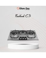 Glam Gas Food Book-C3 Built In Hobs Upto 12 Months Installment At 0% markup