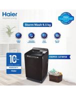Haier HWM 95-1678ES8 9.5Kg Top Load Fully Automatic Washing Machine With Official Warranty On 12 Months Installments At 0% Markup