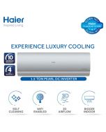 Haier HSU-18HFPCA (S) Pearl Inverter AC 1.5 Ton With Official Warranty On 12 Months Installments At 0% Markup