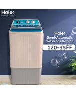 Haier HWM 120-35FF 12Kg Top Load Single Tube Washing Machine With Official Warranty On 12 Months Installments At 0% Markup