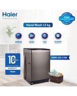 Haier HWM120-1789 12Kg Top Loading Fully Automatic Washing Machine With Official Warranty On 12 Months Installments At 0% Markup