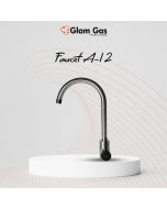 Glam Gas A - 12 Stainless Steel Round Faucet Upto 12 Months Installment At 0% markup