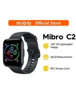 Original Mibro C2 Smart Watch Global Version 1.69in HD Screen Sleep Blood Oxygen Heart Rate Monitor Sports Waterproof Smartwatch - Premier Banking