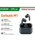 100% Original Mibro M1 Bluetooth Earphones 4 Speakers IPX4 Waterproof Sport Wireless HIFI Stereo ENC Noise Reduction Earbuds - ON INSTALLMENT