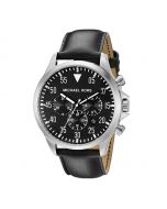 Michael Kors Men's Gage Black Watch MK8442 On 12 Months Installments At 0% Markup
