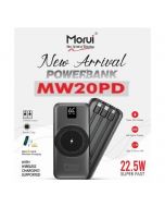 Morui MW-20 Wireless & Wire Dual Mode Power Bank 20000mAh With 22.5W Super Fast Charging - ON INSTALLMENT