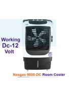 Nasgas Room Air Cooler Solar DC-12 Volt Model NAC-9800 Cooling Box For Re-Freezable Ice Packs - Without Installments