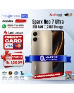 Sparx Neo 7 Ultra | 6GB RAM | 128GB Storage | Installment | PTA Approved | 1 Year Warranty | The Original Bro Mobiles