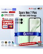 Sparx Neo 7 Plus | 4GB RAM | 64GB Storage | Installment | PTA Approved | 1 Year Warranty | The Original Bro Mobiles