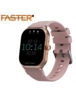 Faster NERV Watch 2 Smart Watch 2.01 Inch HD Display Metal Body Finish IP68 Waterproof - (PINK) - ON INSTALLMENT
