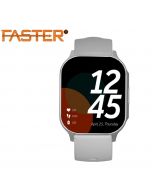 FASTER NERV WATCH PRO - 2.04 INCHES AMOLED DISPLAY - IOS & ANDROID (SILVER) - Premier Banking