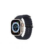 Apple Watch Ultra Titanium Case 49MM with Midnight Ocean Band