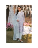 Cross Stitch 3 Pcs Embroidered Unstitched lawn Tender Breeze