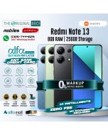 Redmi Note 13 8GB-256GB | PTA Approved | 1 Year Warranty | Any Bank's Credit Card | Installment Upto 10th Months | The Original Bro