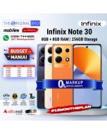 Infinix Note 30 8/256 | PTA Approved | 1 Year Warranty | Installment | The Original Bro | Agent Pay