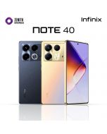 INFINIX NOTE 40 8GB+256GB PTA APPROVED BY ZENITH ENTERPRISES-9 Months (0% Markup)-Black