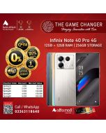 Infinix Note 40 Pro 12GB-256GB | 1 Year Warranty | PTA Approved | Installments - The Game Changer