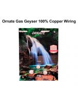 Ornate Gas Geyser 100% Copper Wiring