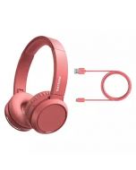 Philips Wireless Bluetooth Over Ear Headphones Red (TAH4205RD/00) - ISPK-0024
