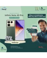 Infinix Note 40 Pro 12 GB - 512 GB - PTA Approved (Other Bank BNPL)