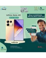 INFINIX NOTE 40 8-256GB OFFICIAL PTA APPROVED WITH 1YEAR WARRANTY_BNPL_ON INSTALLMENT