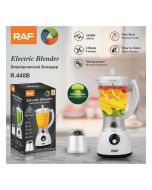 RAF Electric Blender 1.5L Glass Capacity With Strong Power Best Quality - On Installment