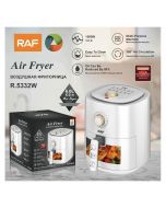 RAF R.5332 Household Electric Air Fryer 6L Visible 1500W Strong Power Multifunction Air Fryer Mini Oven - ON INSTALLMENT