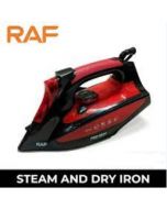 RAF Electric Steam Iron and Dry Iron R-1233R - Without Installment