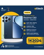 Realme C63 6GB-128GB | 1 Year Warranty | PTA Approved | Monthly Installments By ALLTECH Upto 12 Months