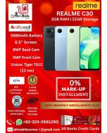 REALME C30 (3GB RAM AND 32GB ROM) On Easy Monthly Installments By ALI's Mobile