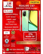 REALME C67 (8GB RAM & 128GB ROM) On Easy Monthly Installments By ALI's Mobile