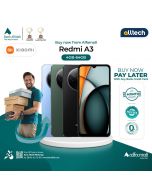 Redmi A3 4GB-64GB | PTA Approved | 1 Year Warranty | Installment With Any Bank Credit Card Upto 10 Months | ALLTECH