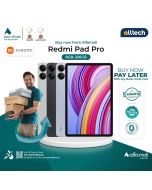 Redmi Pad Pro 8GB-256GB | PTA Approved | 1 Year Warranty | Installment With Any Bank Credit Card Upto 10 Months | ALLTECH