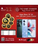 Oppo Reno 11F 5G 8GB-256GB | 1 Year Warranty | PTA Approved | Installments - The Game Changer