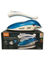 RAF Travel Dry And Steam Iron Lighr Weight 800 watts - R.1259B With Free Delivery On Installment By Spark Technologies