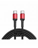 Faster 3A Type-C To Type-C Cable Black (FC-60W) - Non Installments - ISPK-0184