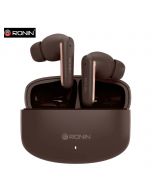 Ronin R-140 Wireless Earbuds ANC + ENC (Brown) - ON INSTALLMENT