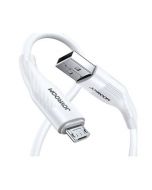 Joyroom USB A to Micro 3AMP Data Cable 1m White (S-1030M12) - Non Installments - ISPK-0146