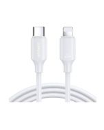 Joyroom 20W Type-C to Lightning Fast Charging Cable White (S-CL020A9) - Non Installments - ISPK-0146