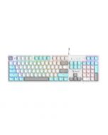 Bloody Mechanical Switch RGB USB Gaming Keyboard (S510R) Icy White Red Switch With Free Delivery On Installment By Spark Technologies.