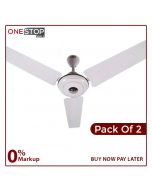 Super Asia Ceiling Fan Saver Model size 56 Pack OF 2 Brand Warranty Other Bank