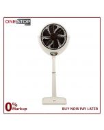GFC Louver TCP Fan 14 Inch Copper Winding 3 speeds and revolving grill options On Installments By OnestopMall 