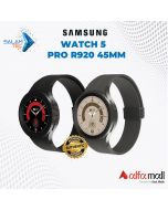 Samsung Watch 5 Pro R920 45mm Smart Watch with Easy installment  Same Day Delivery In Karachi Only  SALAMTEC BEST PRICES